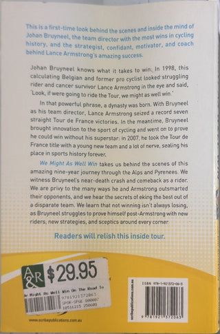 We Might As Well Win — back cover