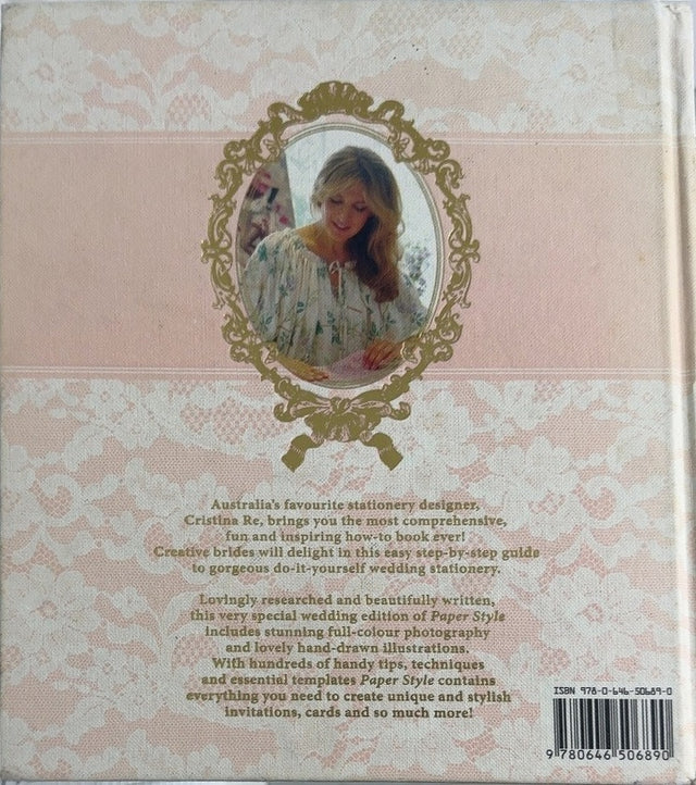 Paper Style - By Cristina Re - back cover
