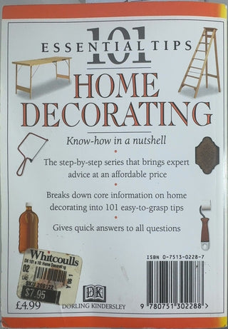 101 Essential Tips: Home Decorating — back cover