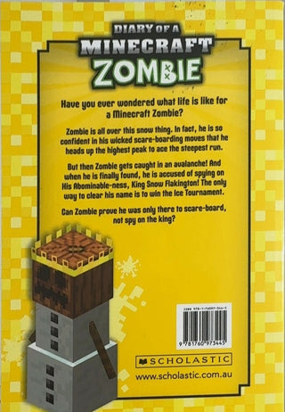 The Abominable Snow Golem - By Zack Zombie — back cover