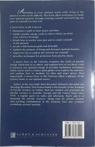 A Secret Door to the Universe — back cover