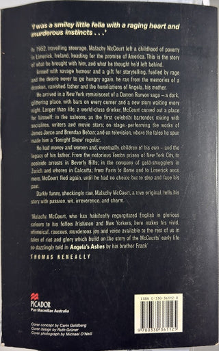 A Monk Swimming — back cover