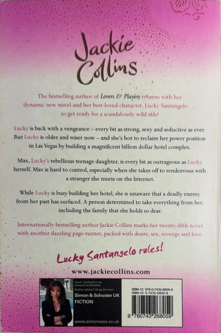 Drop Dead Beautiful - By Jackie Collins — back cover