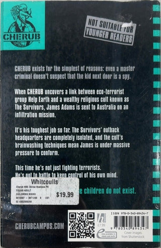 Divine Madness - By Robert Muchamore — back cover