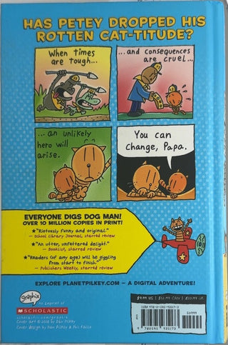 Dog Man - By Dav Pilkey — back cover