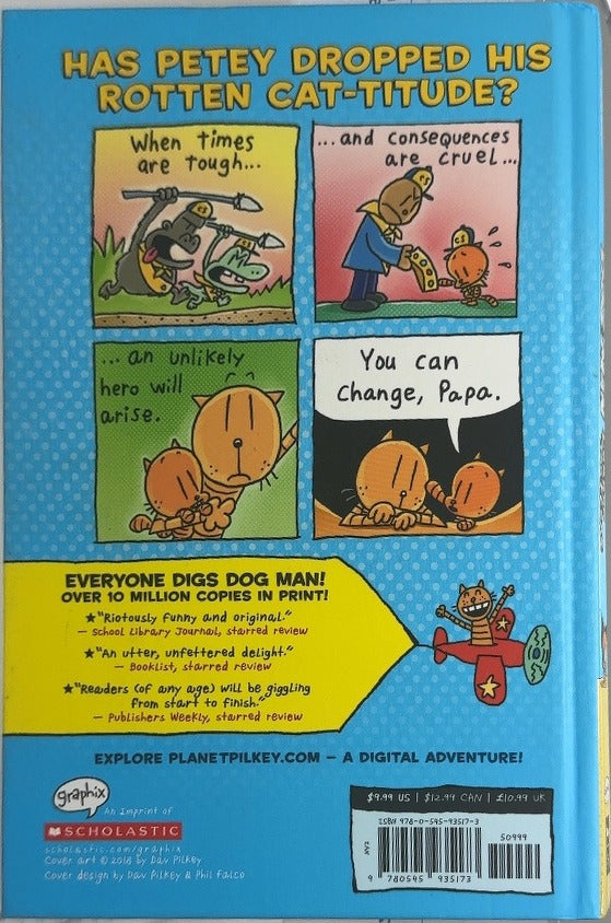 Dog Man - By Dav Pilkey - back cover