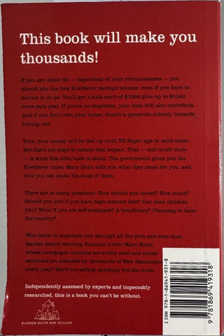 Kiwi Saver — back cover