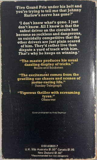 The Way to Dusty Death — back cover