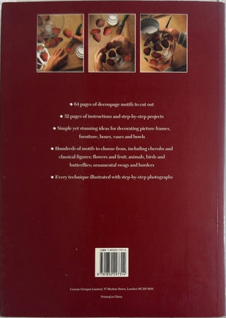 The Decoupage Sourcebook - By Jocasta Innes & others — back cover
