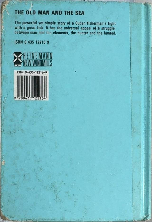 The old man and the sea - By Ernest Hemingway - back cover