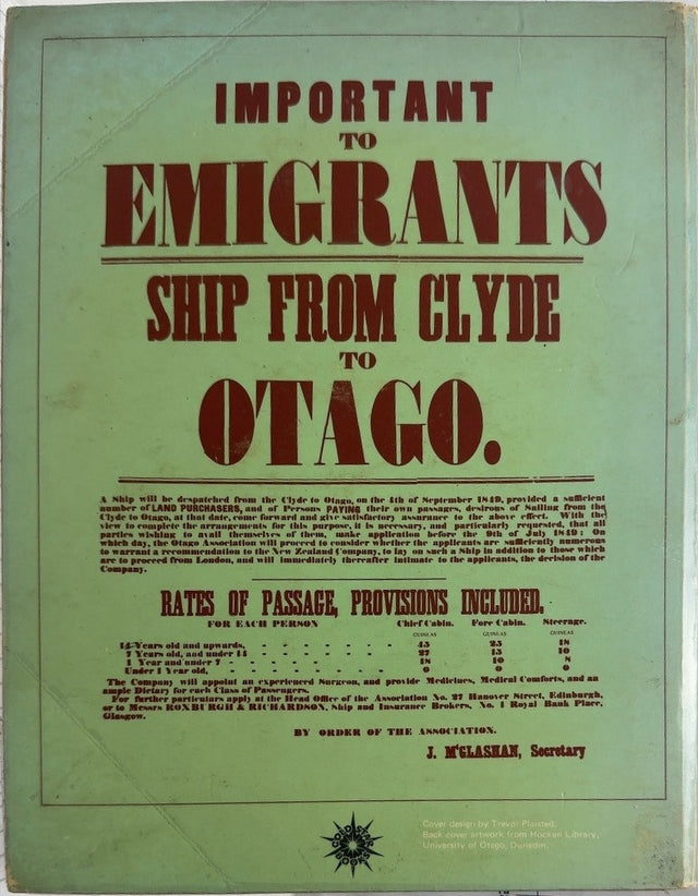 Victorian New Zealanders - By June A. Wood - back cover
