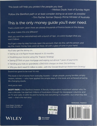 The Barefoot Investor - By Scott Pape — back cover