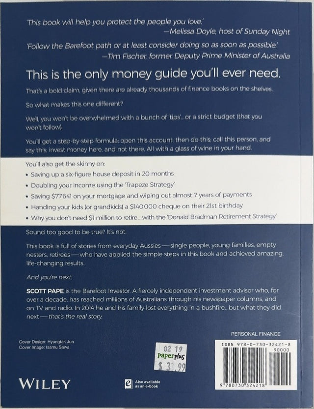 The Barefoot Investor - By Scott Pape - back cover