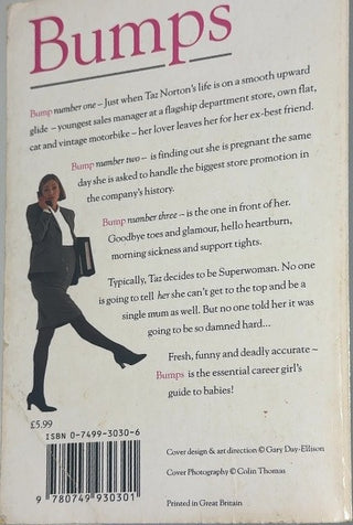 Bumps - By Zoë Barnes — back cover