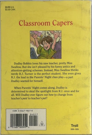 Teacher's Pest - By Candice Ransom — back cover