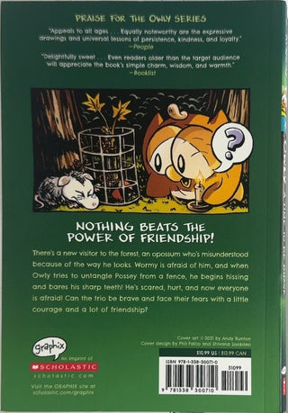 Owly - By Andy Runton — back cover