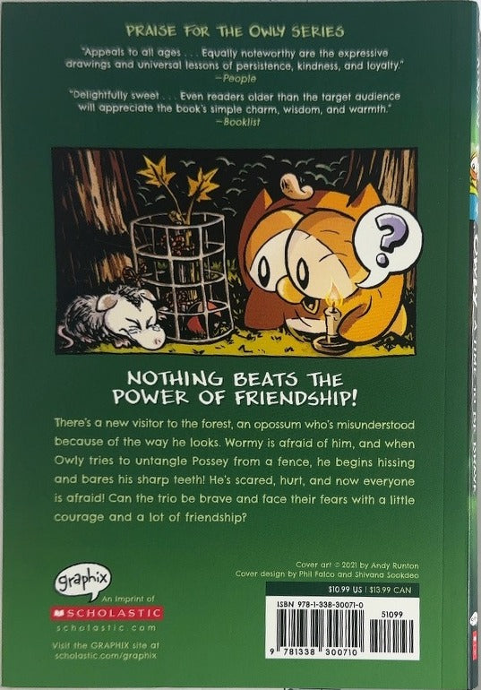 Owly - By Andy Runton - back cover