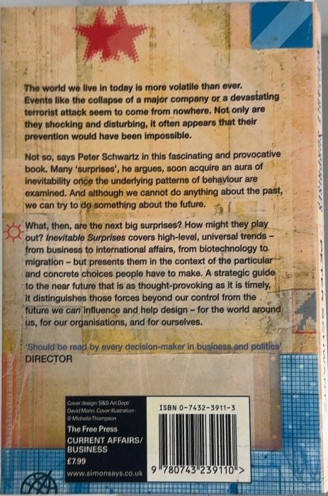 Inevitable Surprises - By Peter Schwartz - back cover