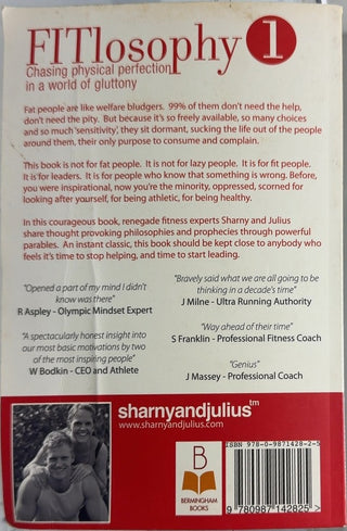 FITlosophy 1 - By Sharny Kieser & others — back cover