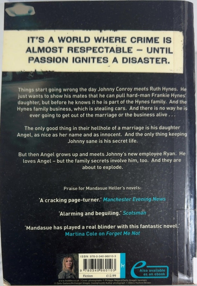 Lost Angel - By Mandasue Heller - back cover