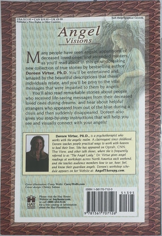 Angel Visions — back cover