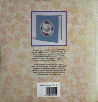 Dried & Pressed Flowers - By Sarah Waterkeyn & others — back cover