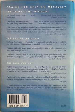 True Enough - By Stephen McCauley — back cover