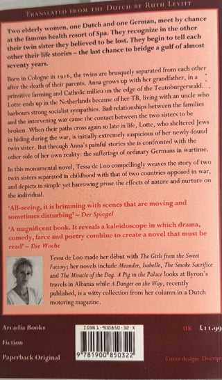 The Twins — back cover