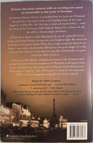 Wild Lavender — back cover