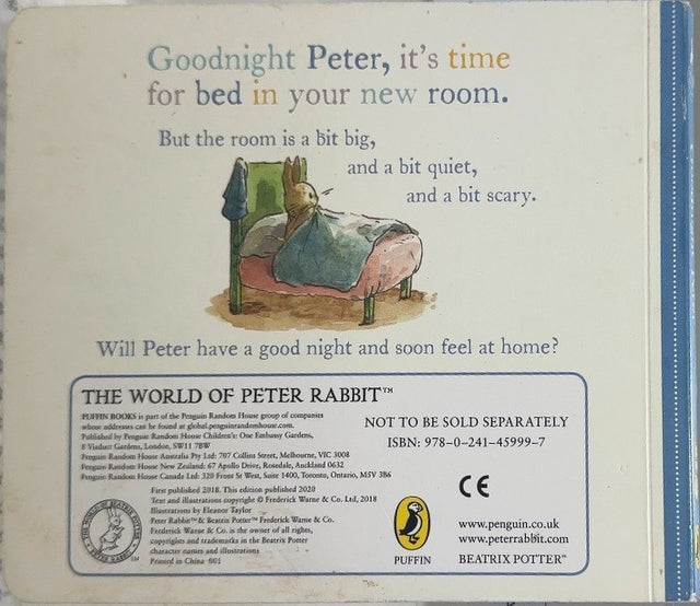 Goodnight Peter - By Beatrix Potter - back cover