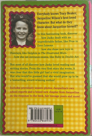 Jacky Daydream - By Jacqueline Wilson — back cover