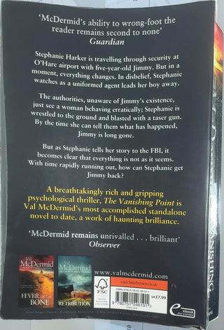 The Vanishing Point — back cover
