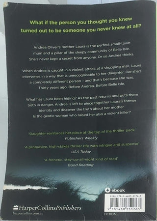 PIECES OF HER — back cover