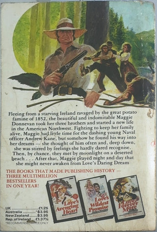 Love's Daring Dream — back cover