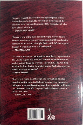 Stephen Donald: Beaver - By Stephen Donald & others — back cover