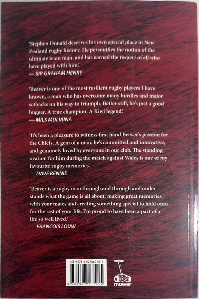 Stephen Donald: Beaver - By Stephen Donald & others - back cover