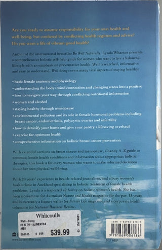 Well-Being — back cover