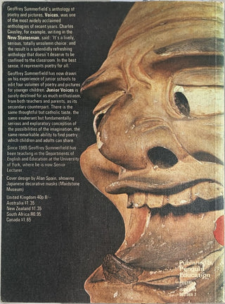 Junior Voices — back cover