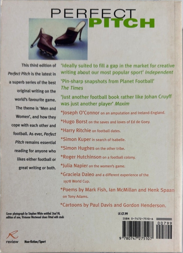 Perfect Pitch - By Marcela Mora y Araujo & others - back cover
