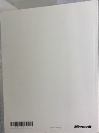 Microsoft Office XP — back cover