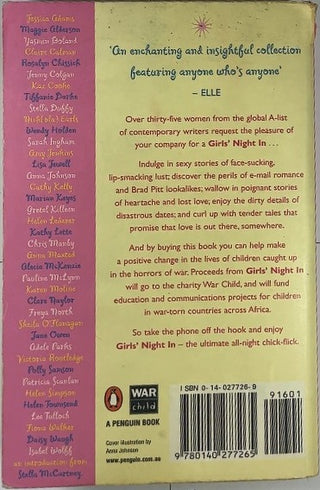 Girls' Night In — back cover