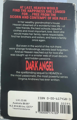 Dark Angel — back cover