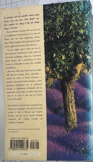 Encore Provence — back cover
