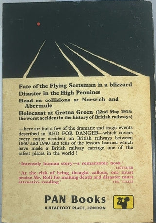 Red for Danger — back cover