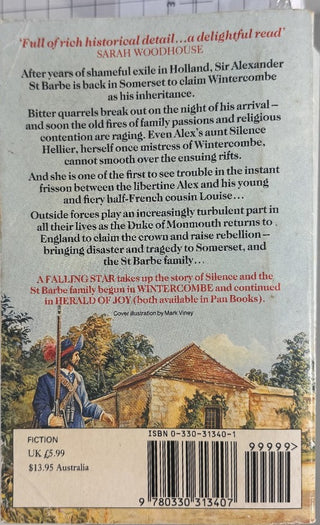 A Falling Star — back cover