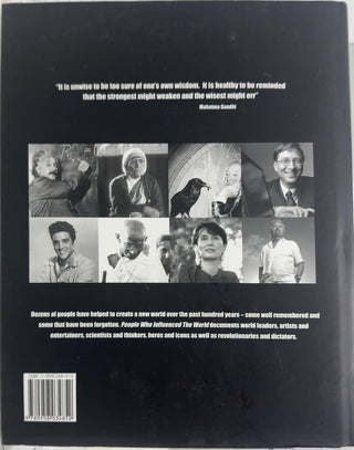 People Who Influenced The World - By Peter Murray & others — back cover
