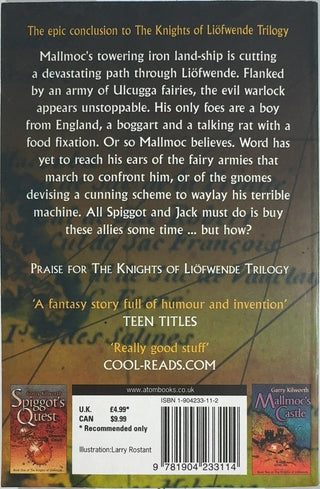 Boggart and Fen - By Garry Kilworth — back cover