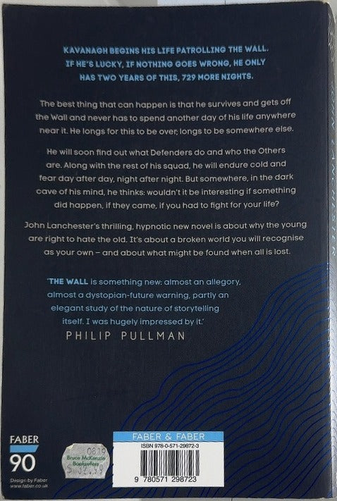 The Wall - By John Lanchester - back cover
