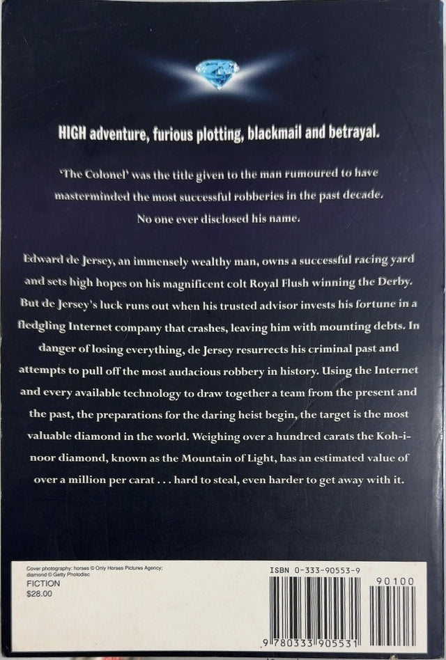 Royal Flush - By Lynda La Plante - back cover