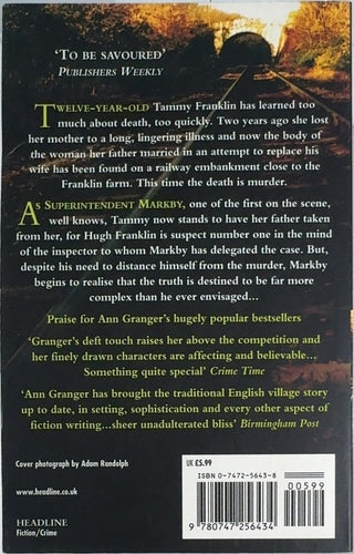 Beneath These Stones - By Ann Granger — back cover